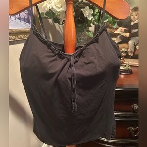 Express Black Women's Top Tank support bra Sz L